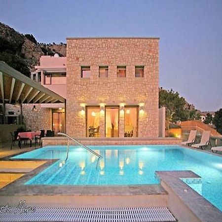 Villa Costamare - Enjoy Lazy Days On The Private Pool-Jacuzzi Pefki Zimmer foto