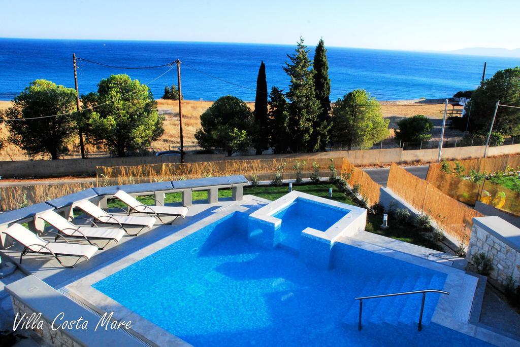 Villa Costamare - Enjoy Lazy Days On The Private Pool-Jacuzzi Pefki Zimmer foto